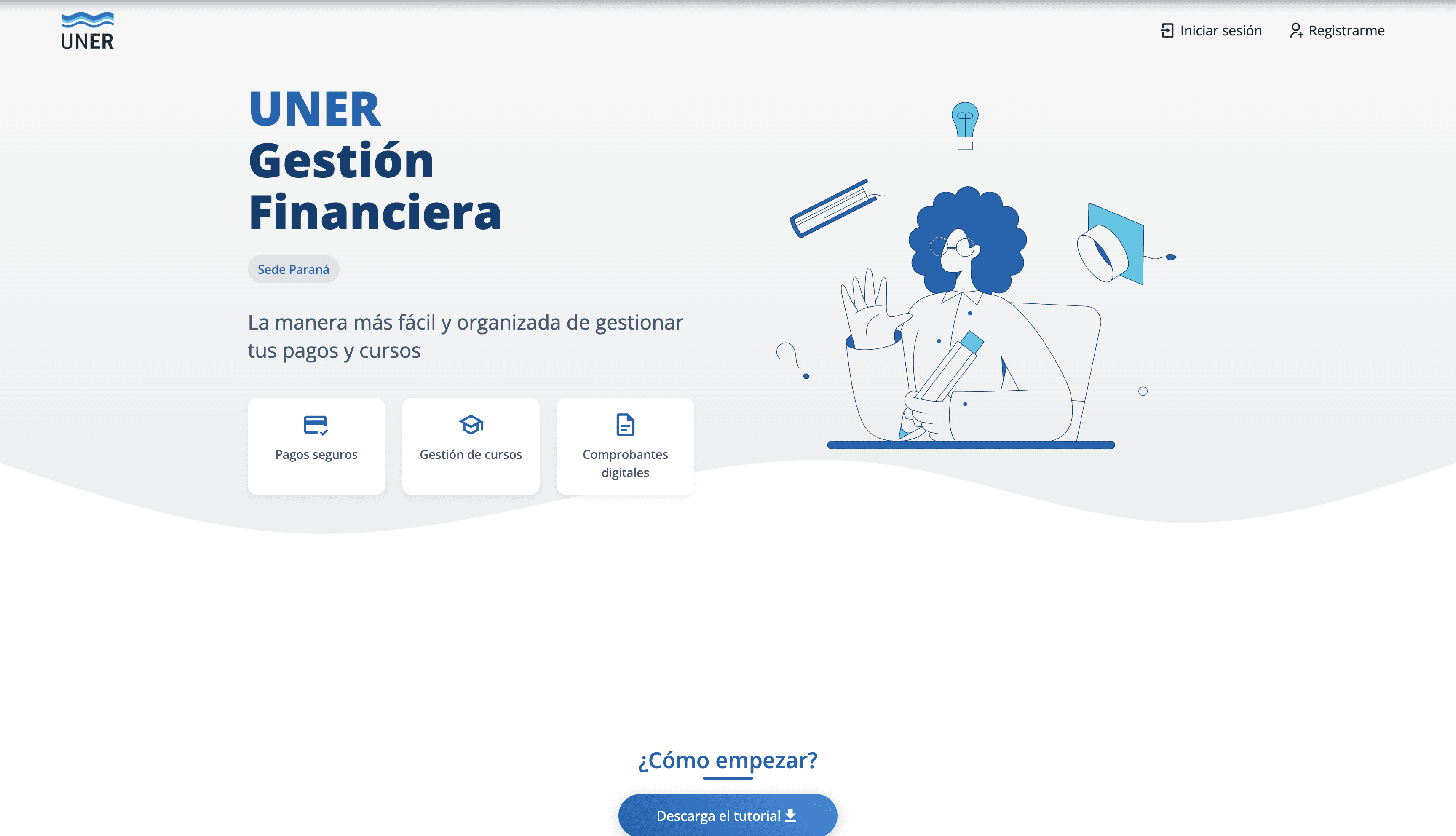 UNER Platform screenshot 1