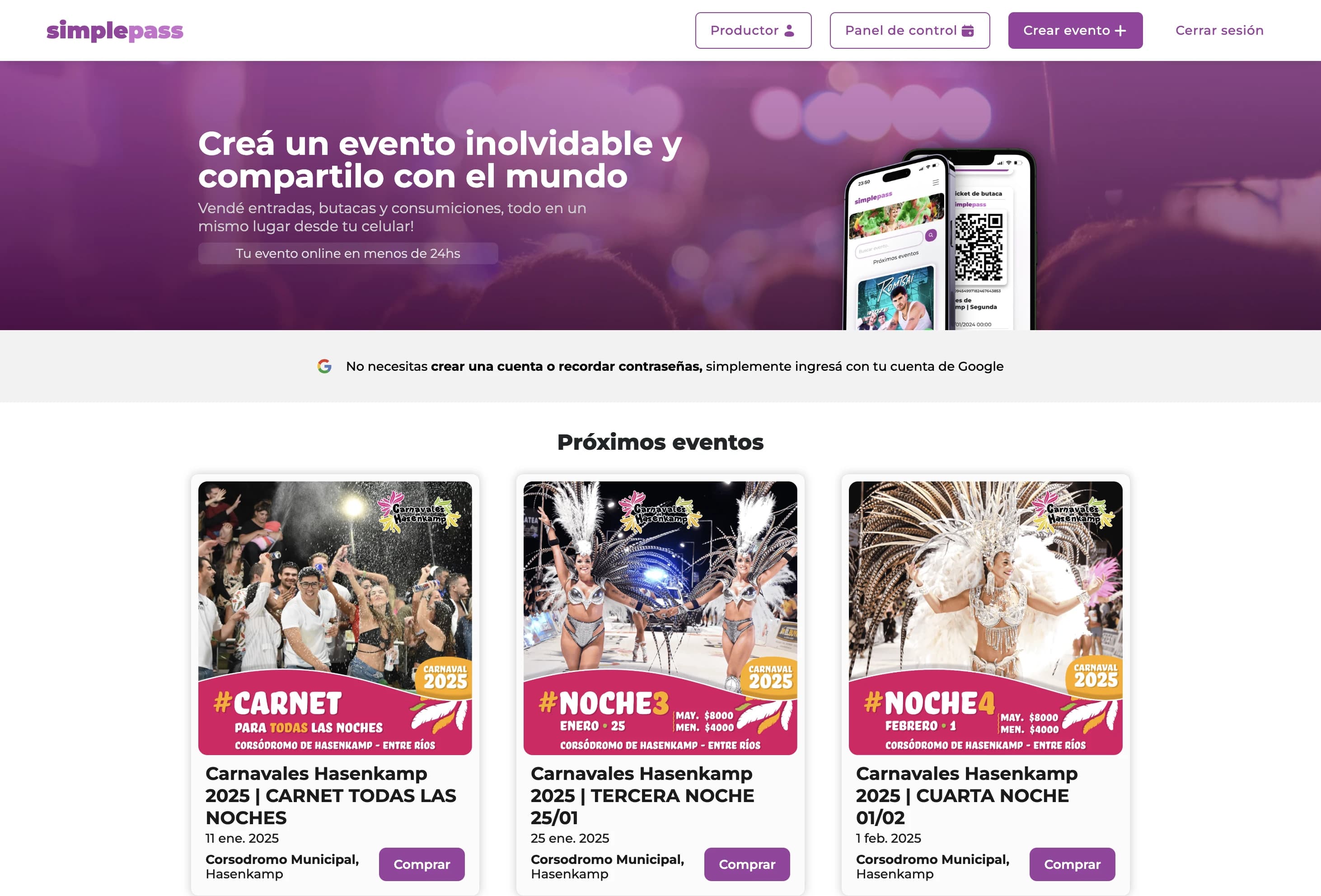 SimplePass screenshot 1