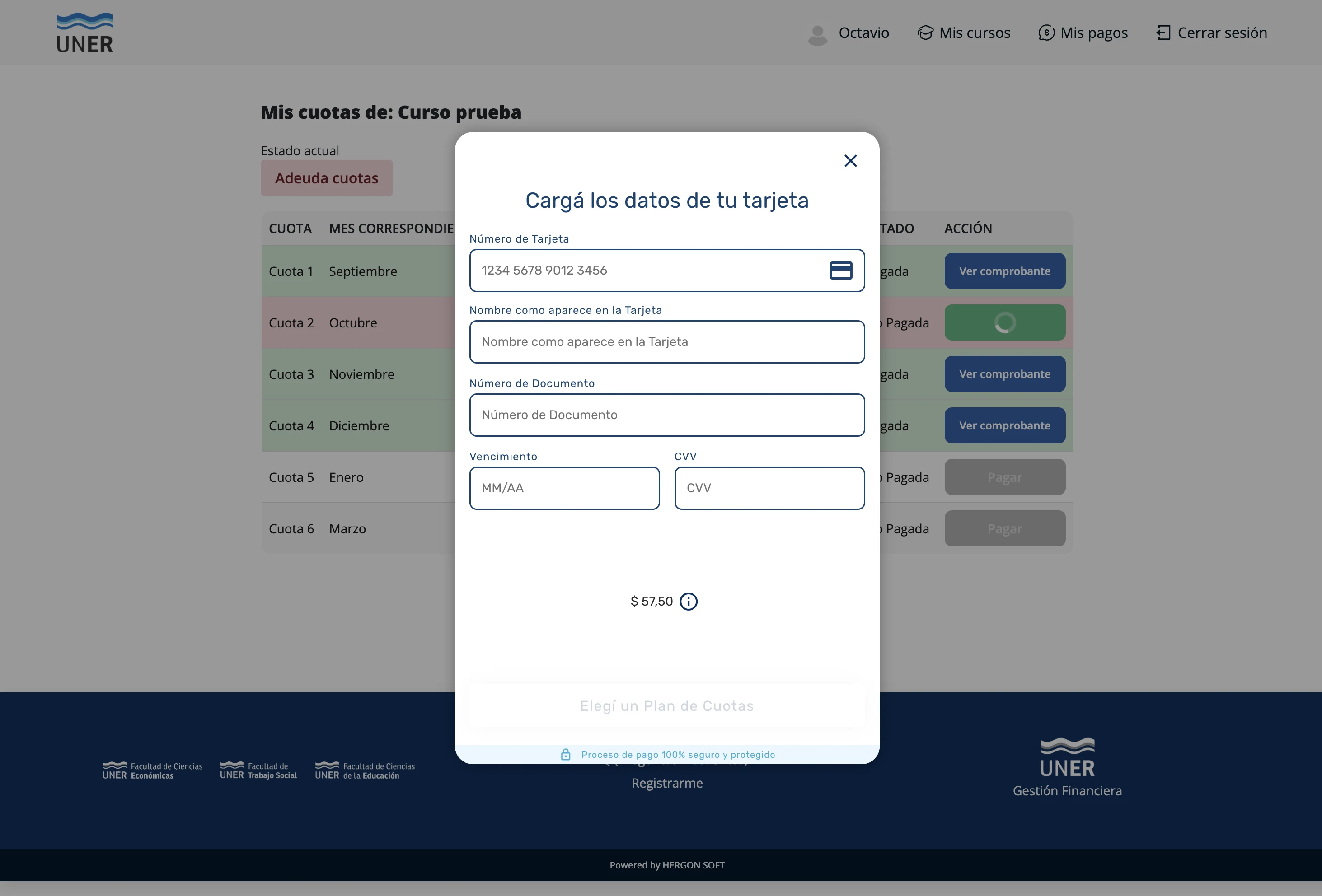 UNER Platform screenshot 6