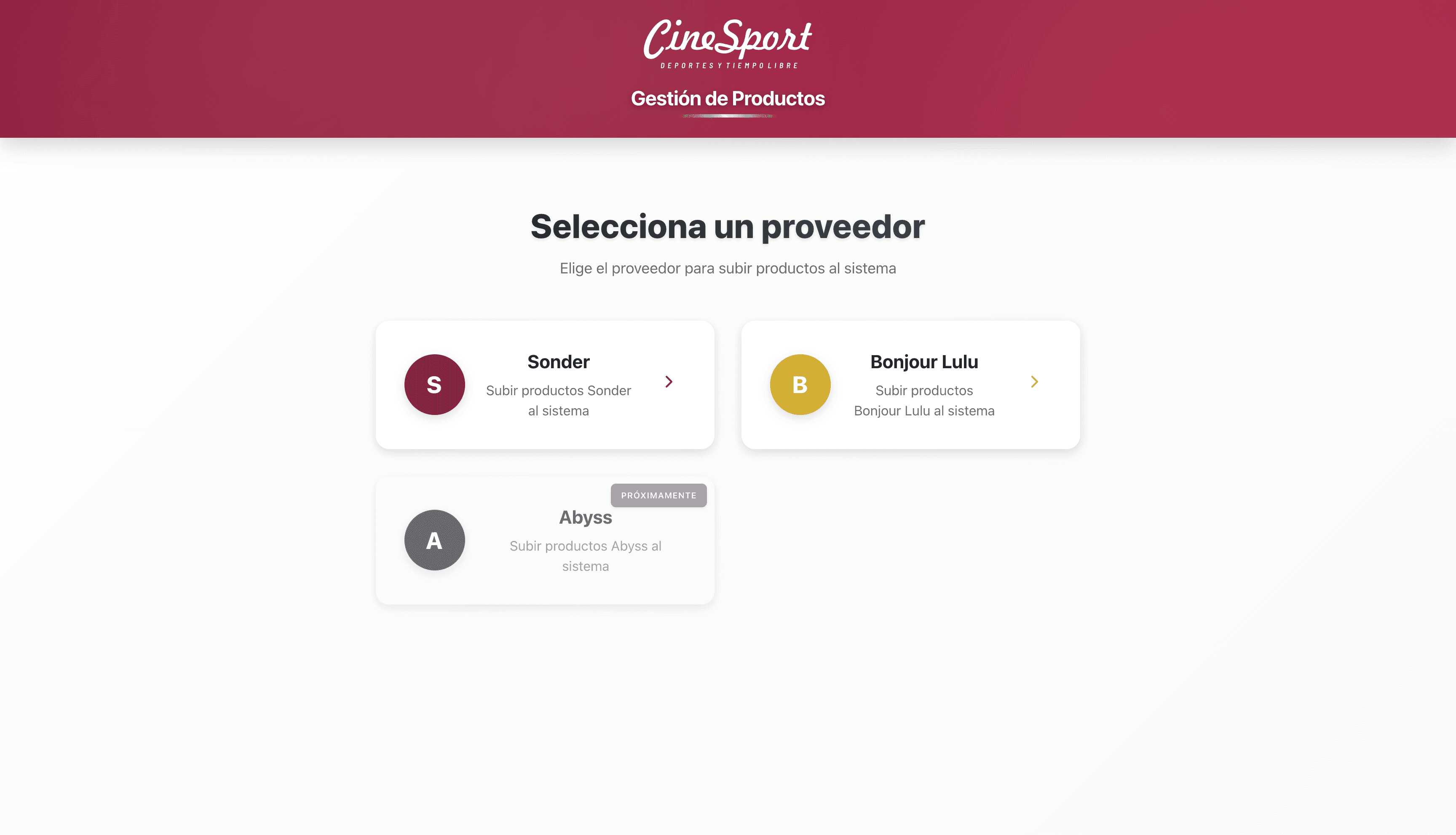 CineSport screenshot 1